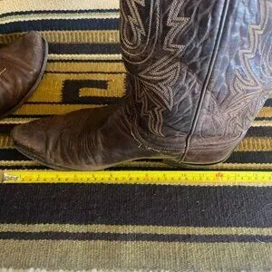 Lucchese Mad Dog Goat Brown Leather Cowboy Boots Mens\' Size 9.5 EE 2008 N155674-NA_Right_grande.jpg?v=  main image 2